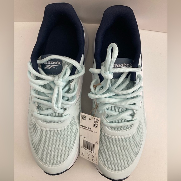 NEW Reebok Energen Run mint green / blue Women’s running shoes size 9 - Picture 2 of 5